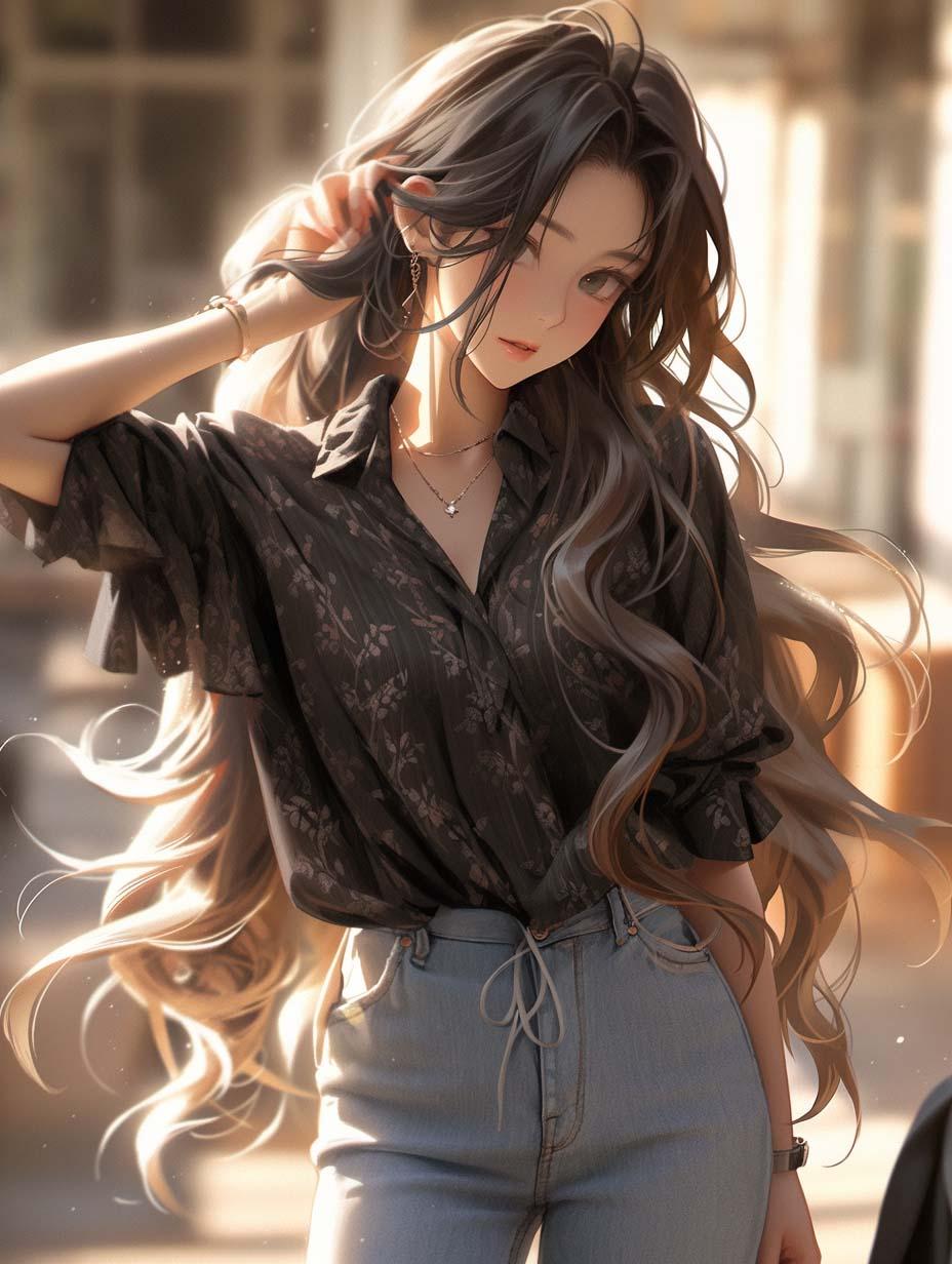 缘溪行忘路之远近忽逢桃花林夹岸数百步